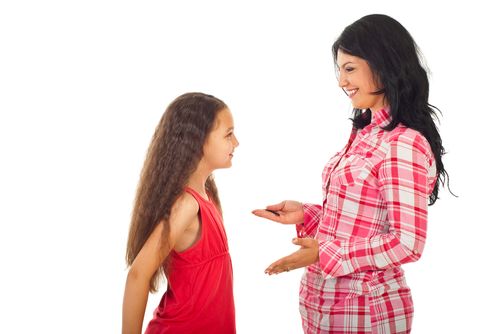 Разговор мамы и дочки